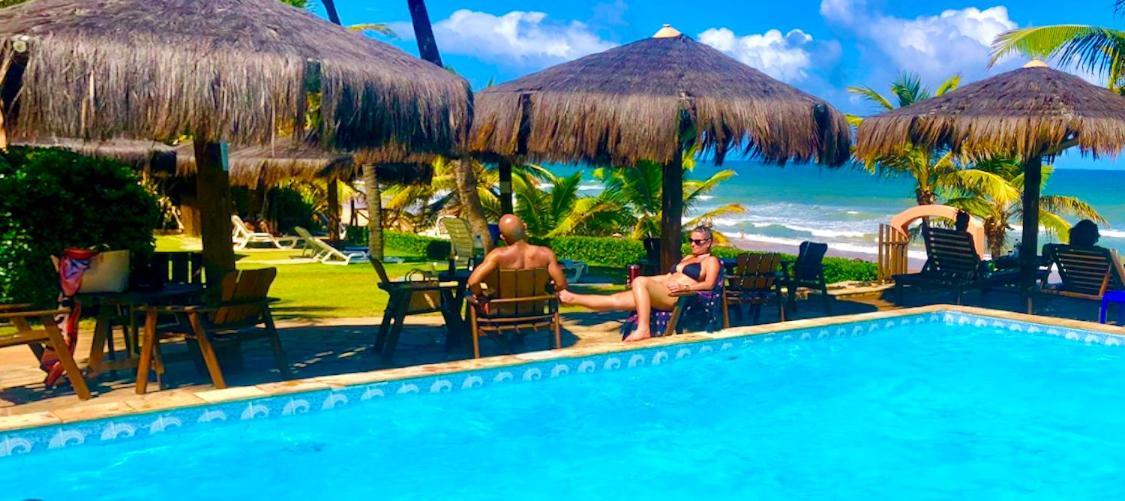 Pousada Luar Da Praia Imbassai Luaran gambar