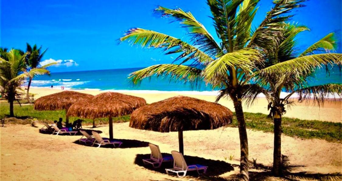 Pousada Luar Da Praia Imbassai Luaran gambar