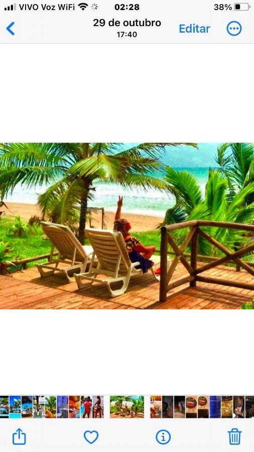 Pousada Luar Da Praia Imbassai Luaran gambar